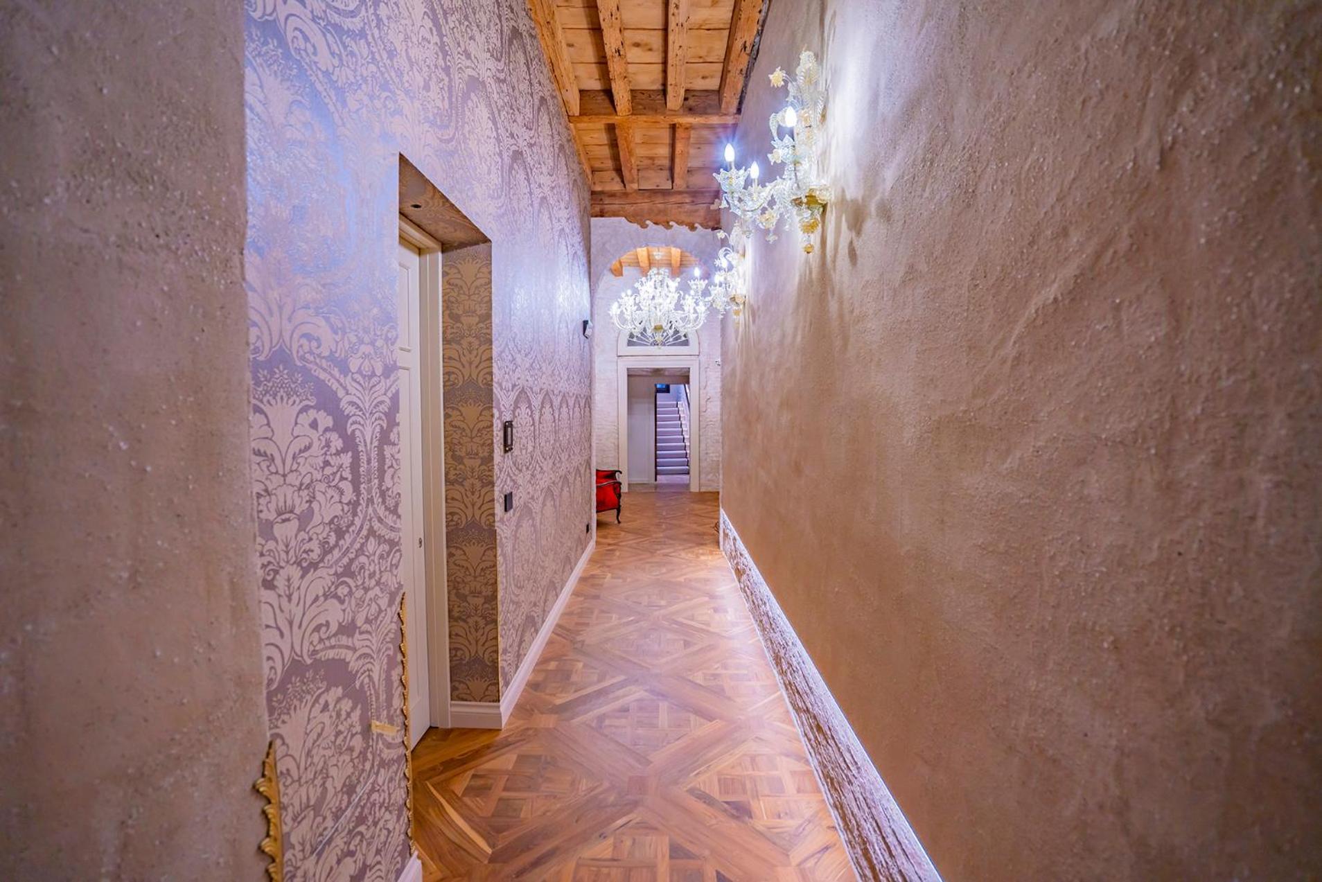 Corte Rubbi 7 Deluxe Apartment Venesia Bagian luar foto
